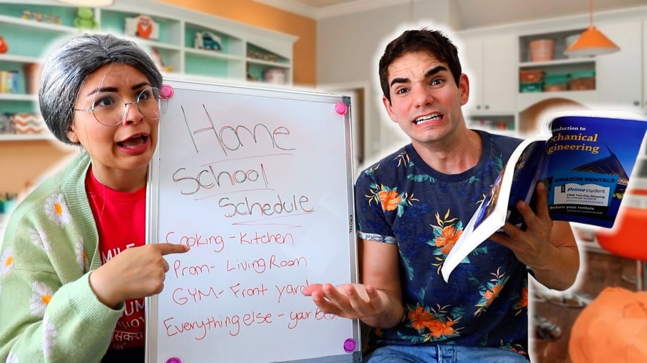 What It’s Like To Be HOMESCHOOLED | Smile Squad Comedy