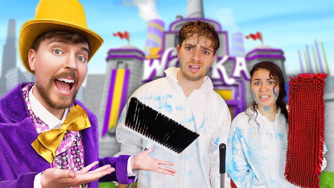 The Cleaning Crew For Mr Beast’s Chocolate Factory