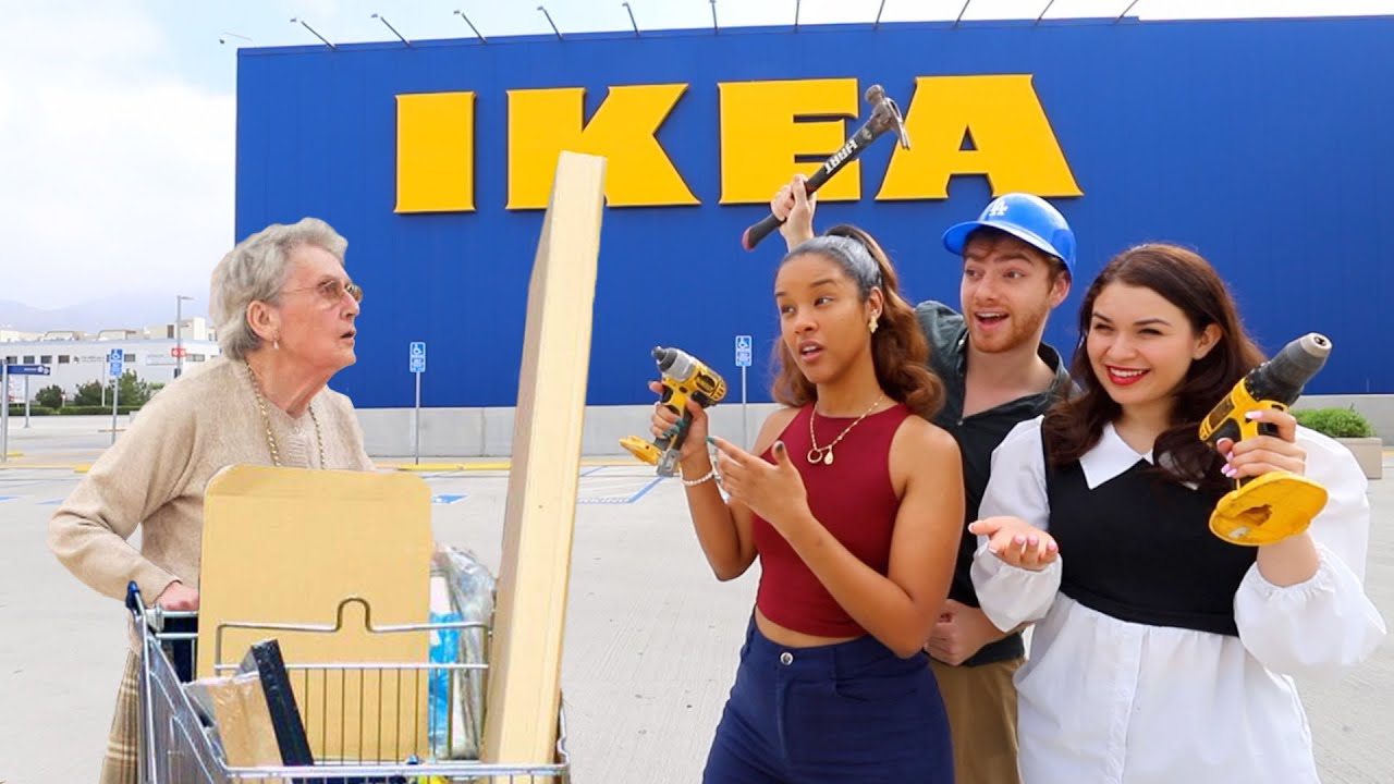 Asking Strangers To Build Their Ikea Furniture
