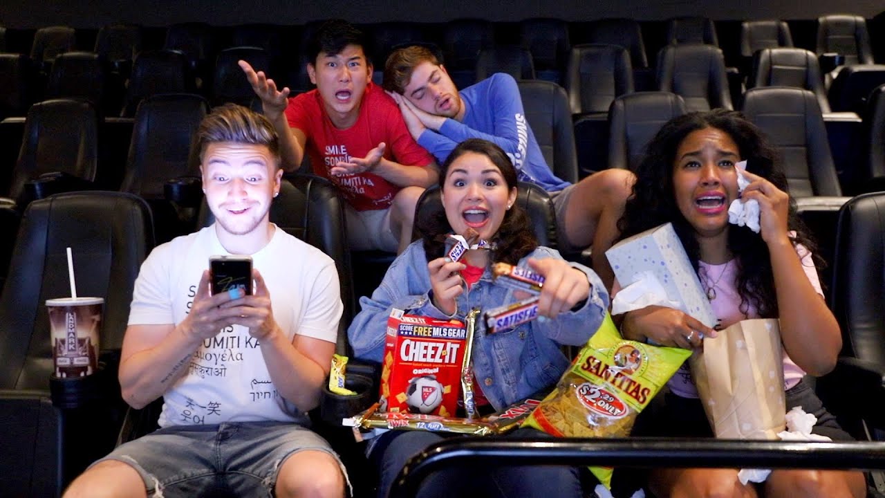 18 Types Of PEOPLE At The MOVIES | Smile Squad Comedy